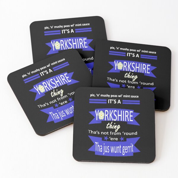 Item preview, Pie N Mushy Peas Wi Mint Sauce Its A Yorkshire Thing Tyke Slang designed and sold by taiche.