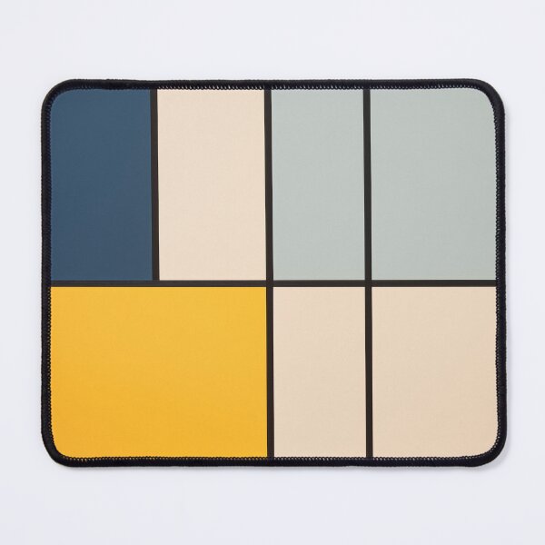 Item preview, Abstract geometric composition forming a unique colored grid. designed and sold by GiriaGallery.