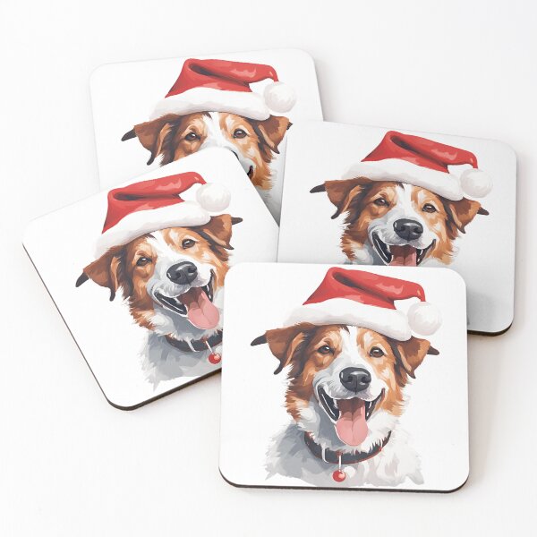 Item preview, Santa Pup Portrait, funny, Santa, gifts, dog, merry, time,  designed and sold by Ewelina  Niemiec.
