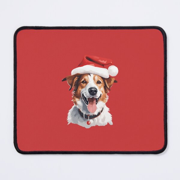 Item preview, Santa Pup Portrait, funny, Santa, gifts, dog, merry, time, designed and sold by Ewelina Niemiec.