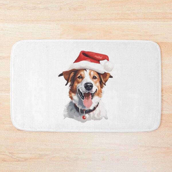 Item preview, Santa Pup Portrait, funny, Santa, gifts, dog, merry, time,  designed and sold by Ewelina  Niemiec.