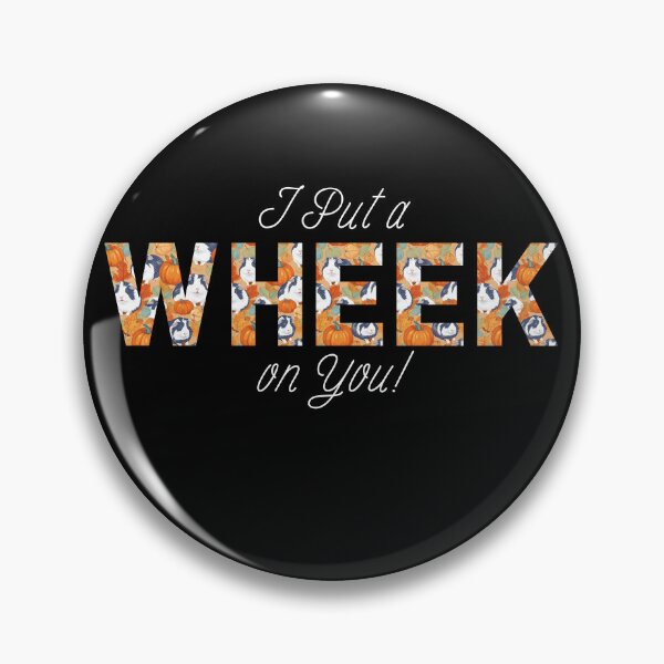 Item preview, I put a wheek on you! Express your love for guinea pigs this Halloween designed and sold by mARTaCreation.
