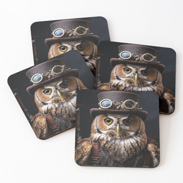 Item preview,  Steampunk Owls designed and sold by Collection de trésors .