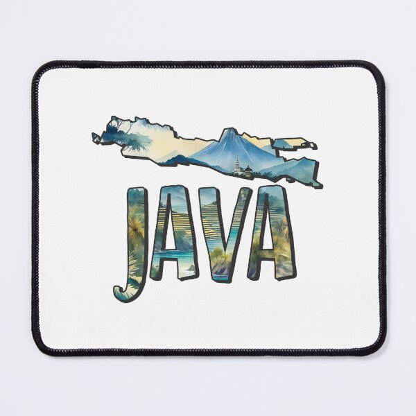 Item preview, Java watercolor map designed and sold by Motivburg.