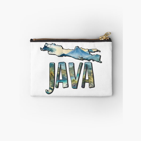 Item preview, Java watercolor map designed and sold by Motivburg.
