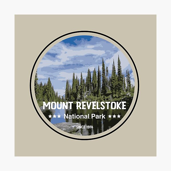 Item preview, Mount Revelstoke National Park in Canada designed and sold by Donutlovers.