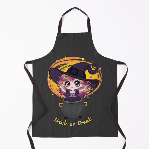 Item preview, Kawaii Halloween Witch designed and sold by SimonaArtDesign.