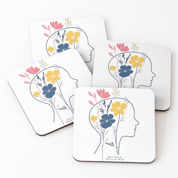 Item preview, Minimalist Head and Floral Illustration designed and sold by Soul-Sparks.
