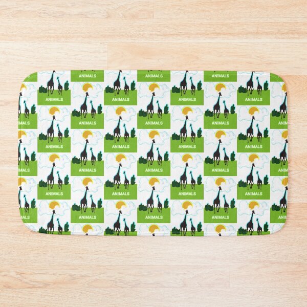 Item preview, Animals giraffes Ilustration designed and sold by Agus2024.