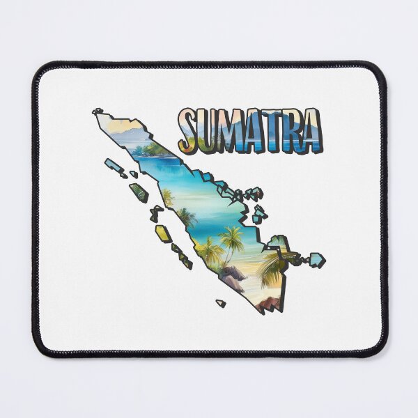 Item preview, Sumatra watercolor map designed and sold by Motivburg.