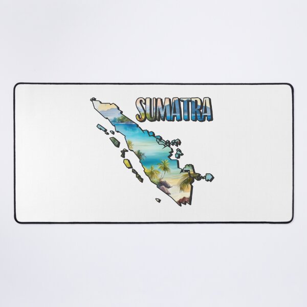 Item preview, Sumatra watercolor map designed and sold by Motivburg.