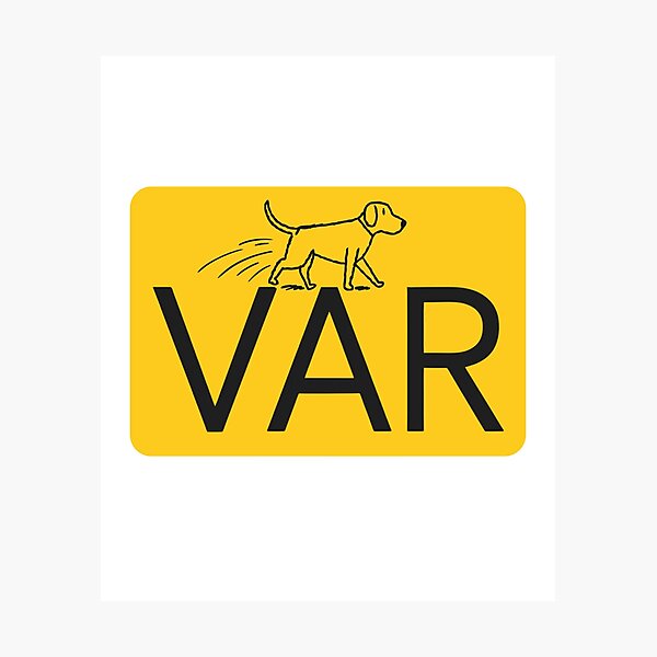 Item preview, FCK VAR, FOOTBALL - Pure Football Passion designed and sold by Colorful-Garden.