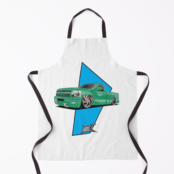 Item preview, chevy silverado slammed green designed and sold by NaquashM.