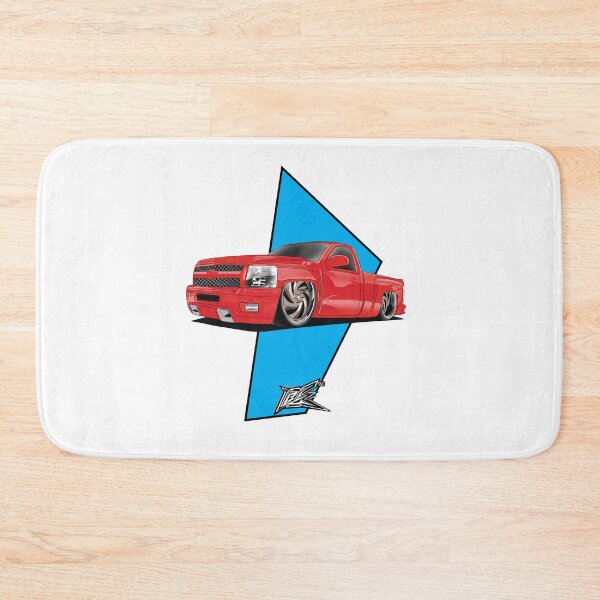 Item preview, chevy silverado slammed red  designed and sold by NaquashM.