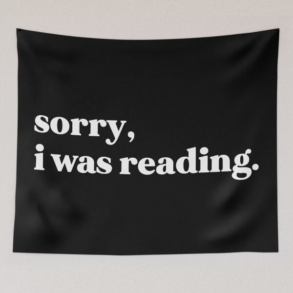Item preview, Sorry I was Reading designed and sold by weirdly weird.