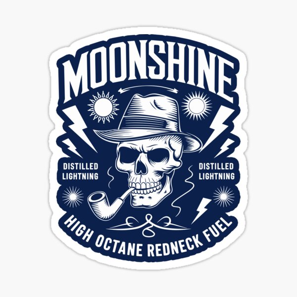 Item preview, Distilled Moonshine – Vintage Redneck Fuel designed and sold by Odd World.