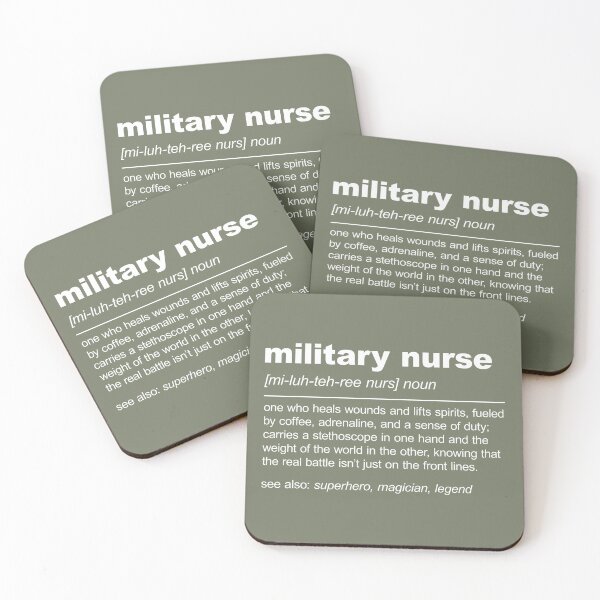 Item preview, Military Nurse designed and sold by stylesip.