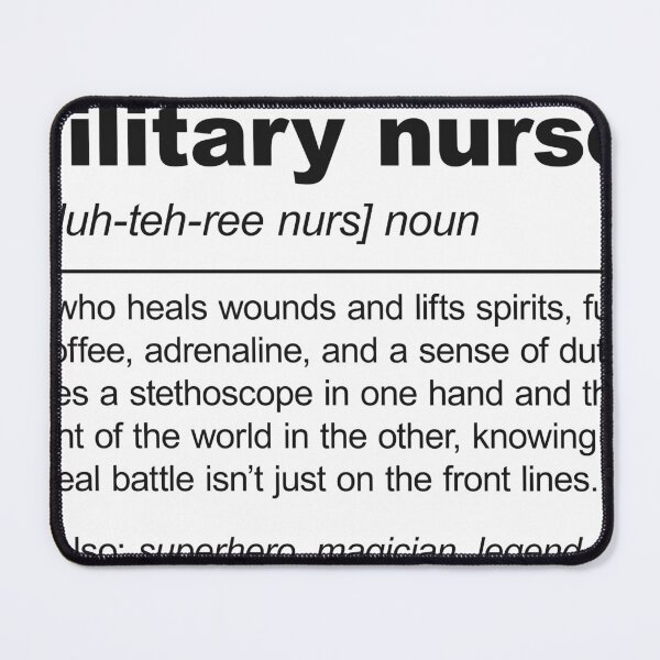 Item preview, Military Nurse designed and sold by stylesip.