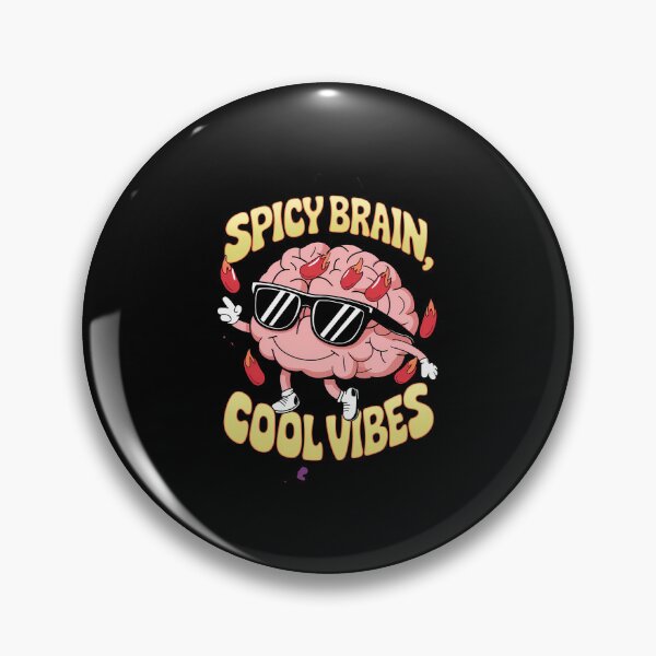 Item preview, Spicy Brain - Cool Vibes: Neurodivergence Art designed and sold by OwlWorks.