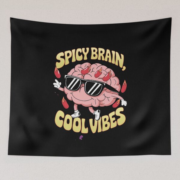 Item preview, Spicy Brain - Cool Vibes: Neurodivergence Art designed and sold by OwlWorks.