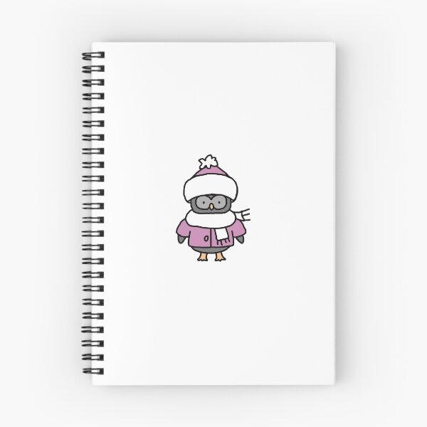 Item preview, Owl dressed for winter designed and sold by Grey Heron Images.