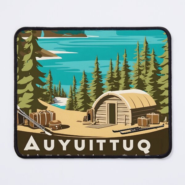 Item preview, Auyuittuk National Park Canada Vintage Travel Tourism designed and sold by TravelersGems.