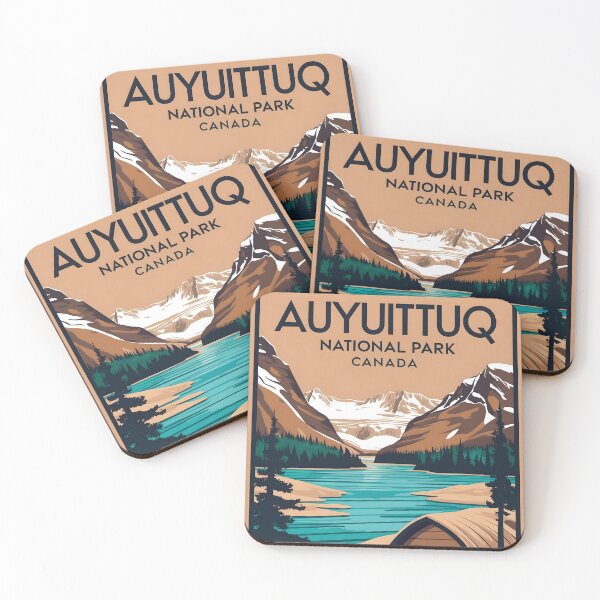 Item preview, Auyuittuk National Park Canada Vintage Travel Tourism  designed and sold by TravelersGems.