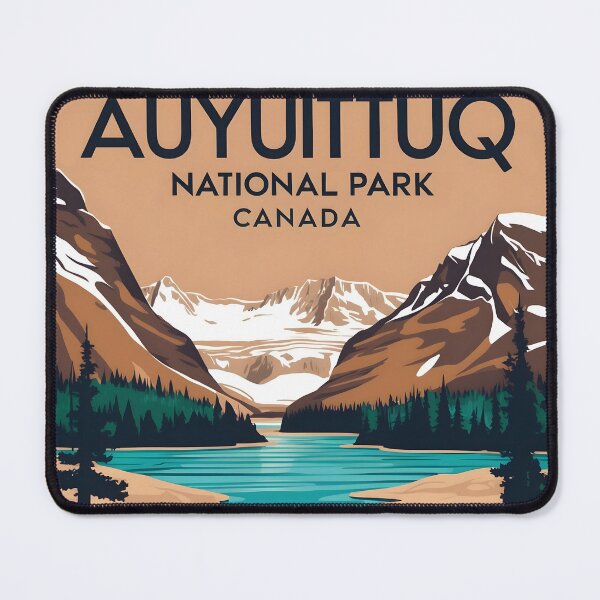 Item preview, Auyuittuk National Park Canada Vintage Travel Tourism designed and sold by TravelersGems.