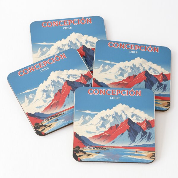 Item preview, Concepcion Chile Retro Vintage Poster Tourism  designed and sold by TravelersGems.