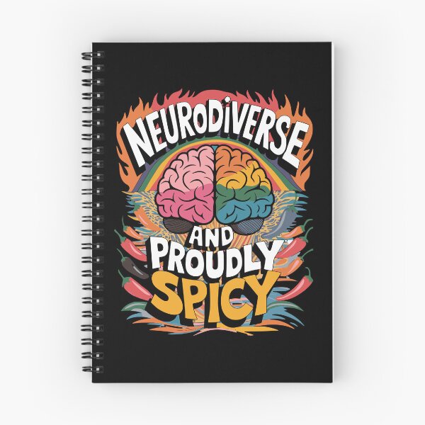 Item preview, Neurodivergent and Proudly Spicy  designed and sold by OwlWorks.