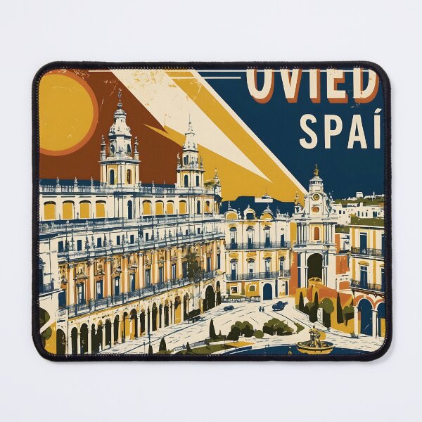 Item preview, Oviedo Spain Vintage Travel Tourism designed and sold by TravelersGems.