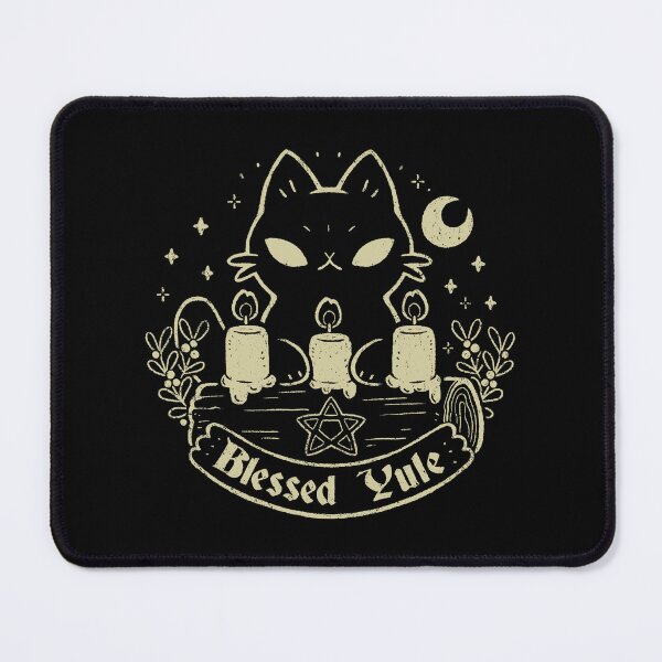 Item preview, Blessed Yule Black Cat designed and sold by xMorfina.