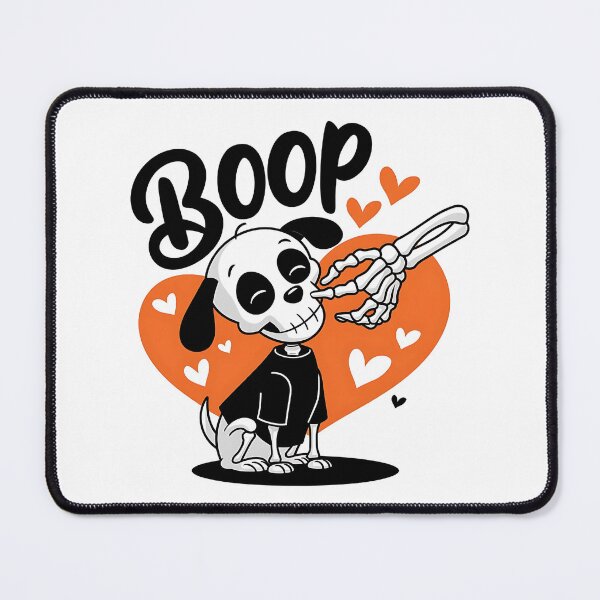 Item preview, Retro Cute Skeleton Hand Boop Dog Funny Halloween designed and sold by SlocifieShop.