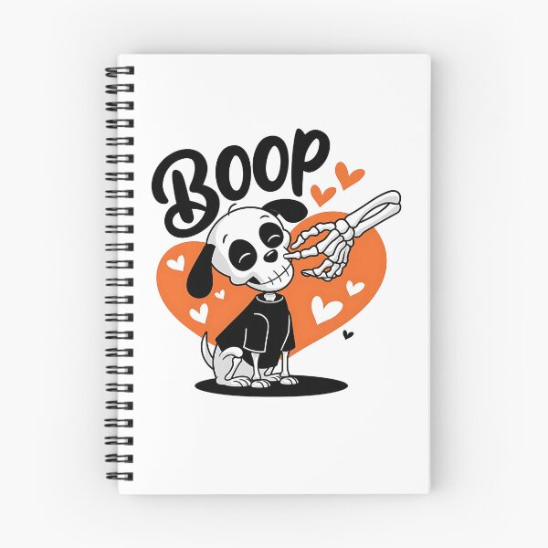 Item preview, Retro Cute Skeleton Hand Boop Dog Funny Halloween designed and sold by SlocifieShop.