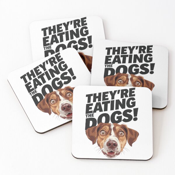 Item preview, They're Eating The Dogs! designed and sold by Angry Swan Designs.