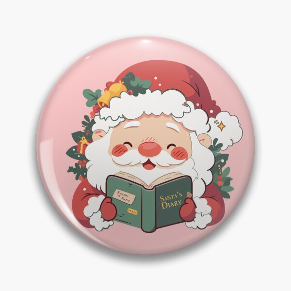 Item preview, Cute Bookish Santa Claus designed and sold by RetroPrints.