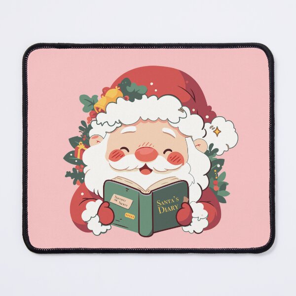 Item preview, Cute Bookish Santa Claus designed and sold by RetroPrints.