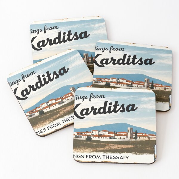 Item preview, Karditsa Thessaly Greece Postcard Vintage Retro Travel Vintage designed and sold by TravelPostcardGems.
