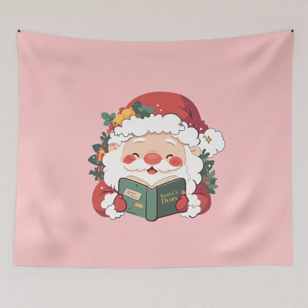 Item preview, Cute Bookish Santa Claus designed and sold by RetroPrints.