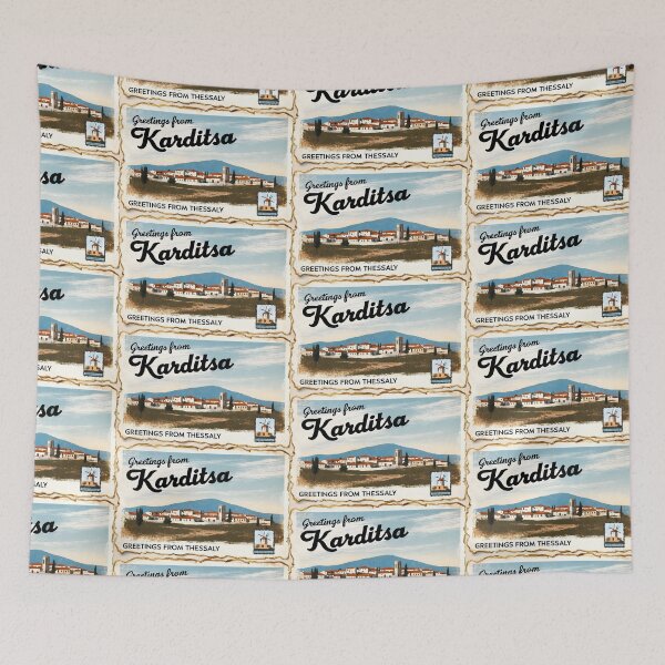 Item preview, Karditsa Thessaly Greece Postcard Vintage Retro Travel Vintage designed and sold by TravelPostcardGems.