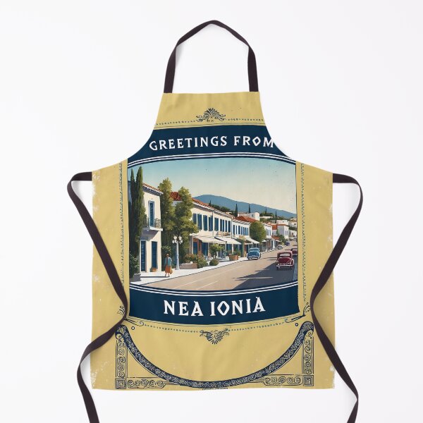 Item preview, Nea Ionia Thessaly Greece Postcard Vintage Retro Travel Vintage designed and sold by TravelPostcardGems.