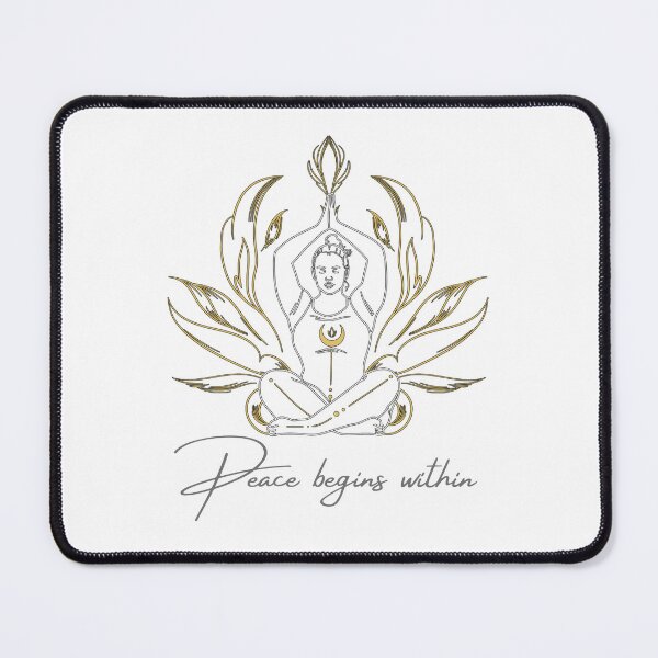 Item preview, Peace begins within designed and sold by ZenAuraBoutique.
