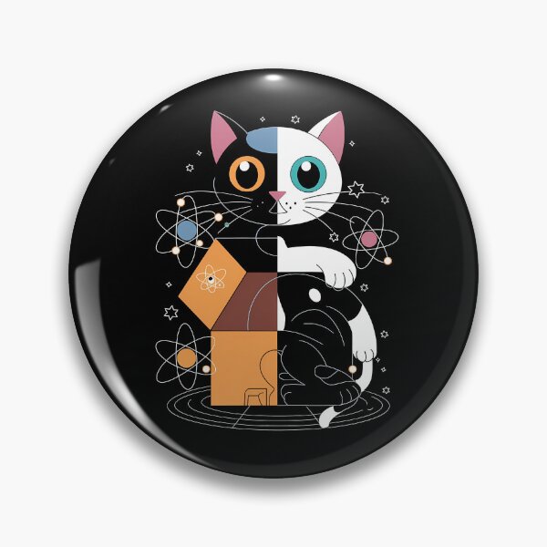 Item preview, Schrodinger's Cat Dead Or Alive Schrodinger Cat designed and sold by wowwowmeow.