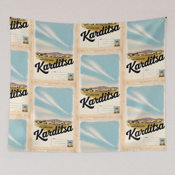 Item preview, Karditsa Thessaly Greece Postcard Vintage Retro Travel Vintage designed and sold by TravelPostcardGems.
