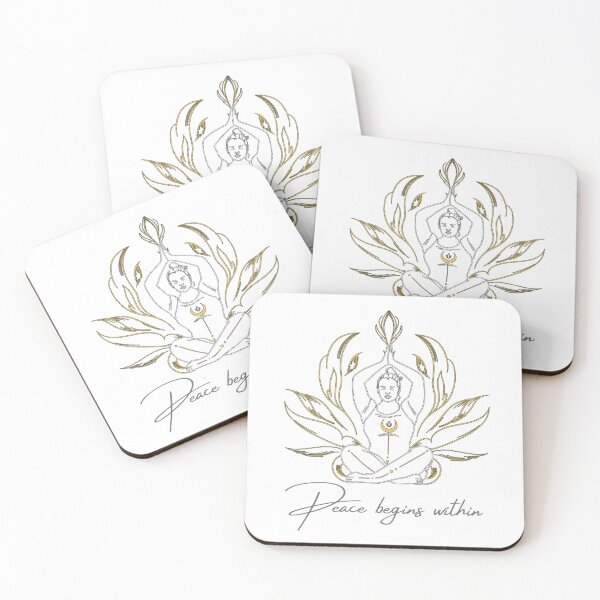 Item preview, Peace begins within designed and sold by ZenAuraBoutique.