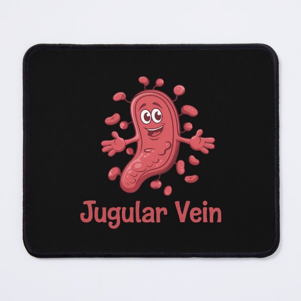 Item preview, Funny Anatomy Jugular Vein - Nurse Doctor Medical Student Biology Juggling Pun Funny Cute Juggler Veins designed and sold by SOUFIANE1991.