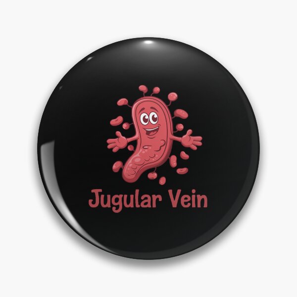 Item preview, Funny Anatomy Jugular Vein - Nurse Doctor Medical Student Biology Juggling Pun Funny Cute Juggler Veins designed and sold by SOUFIANE1991.
