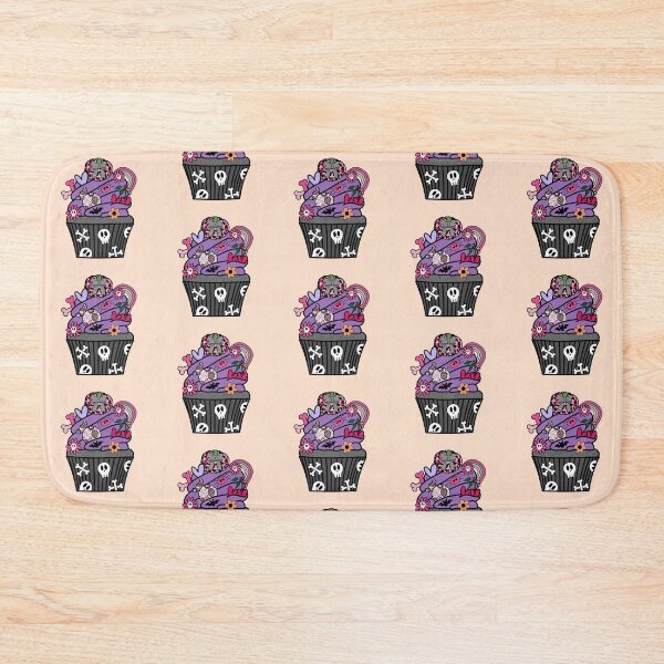 Item preview, Halloween Themed Cupcake Purple and Pink designed and sold by MrsCreative1.