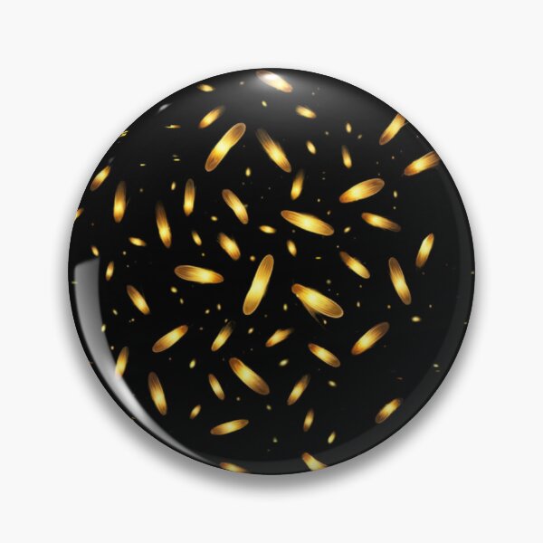 Item preview,  Golden Coins in Midair Explosion designed and sold by IllumeInk.