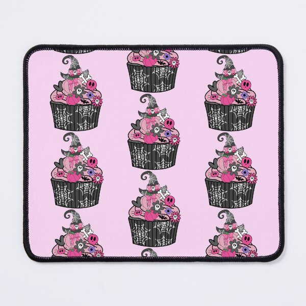Item preview, Halloween Themed Cupcake Pink and Black designed and sold by MrsCreative1.